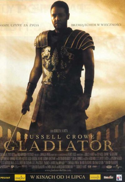 plakat Gladiator cały film